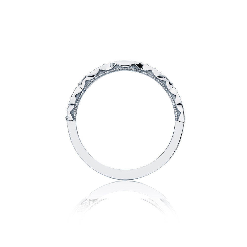 TACORI Sculpted Crescent Diamond Wedding Band