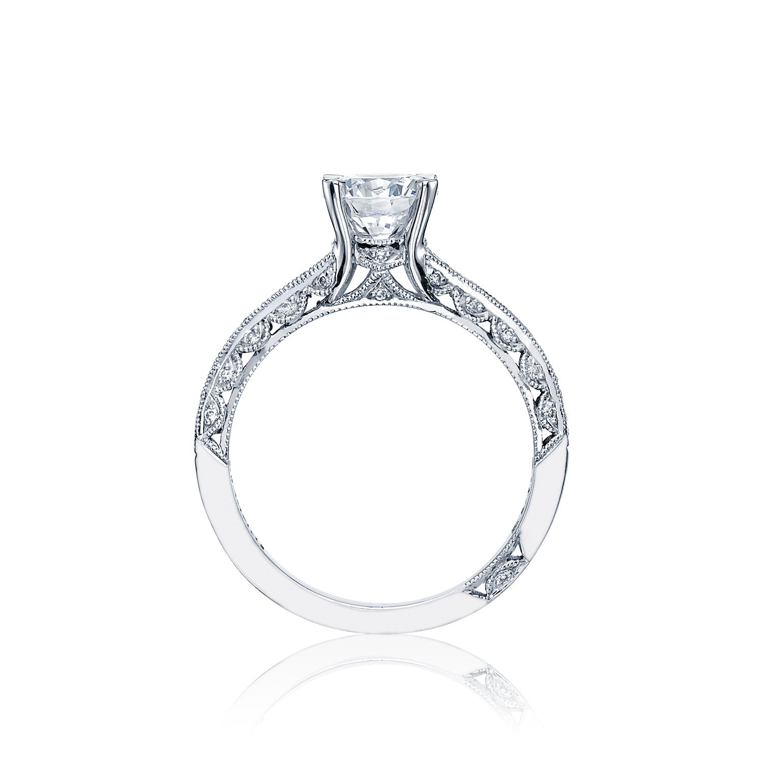 Barmakian | Tacori Classic Crescent Diamond Engagement Ring ...