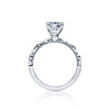 Tacori Sculpted Crescent Diamond Engagement Ring
