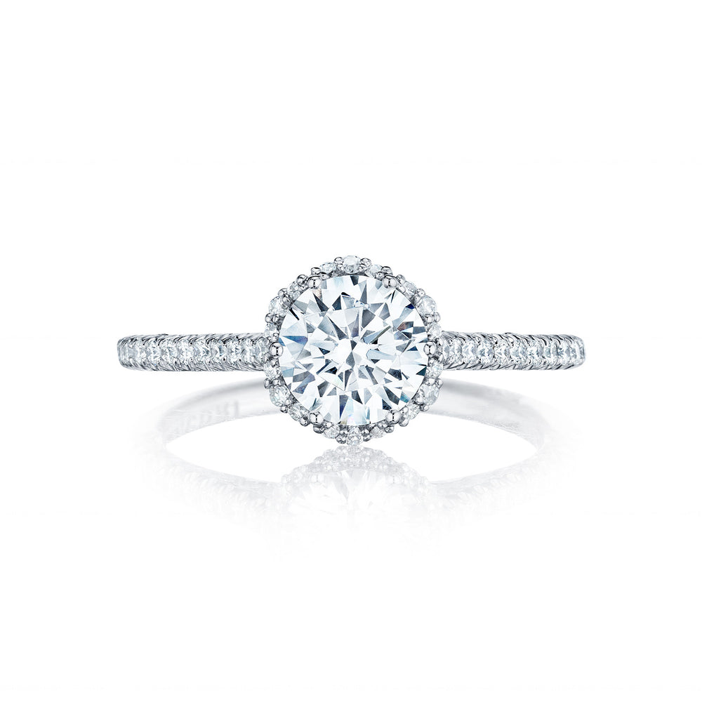 TACORI Petite Crescent Diamond Engagement Ring