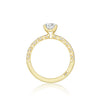Tacori Petite Crescent Diamond Engagement Ring